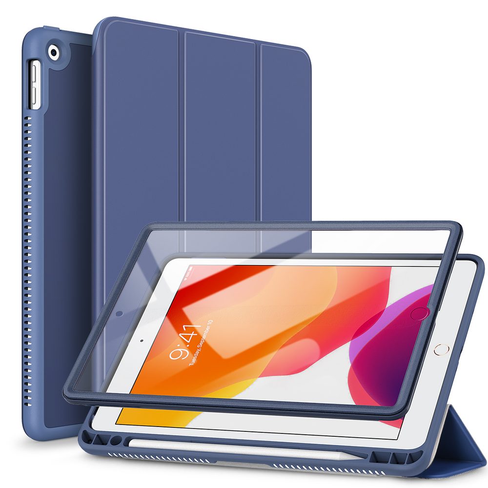 Suritch 360 flipové pouzdro, iPad 10.2, 2019 / 2020 / 2021 (iPad 7 / 8 / 9), modré