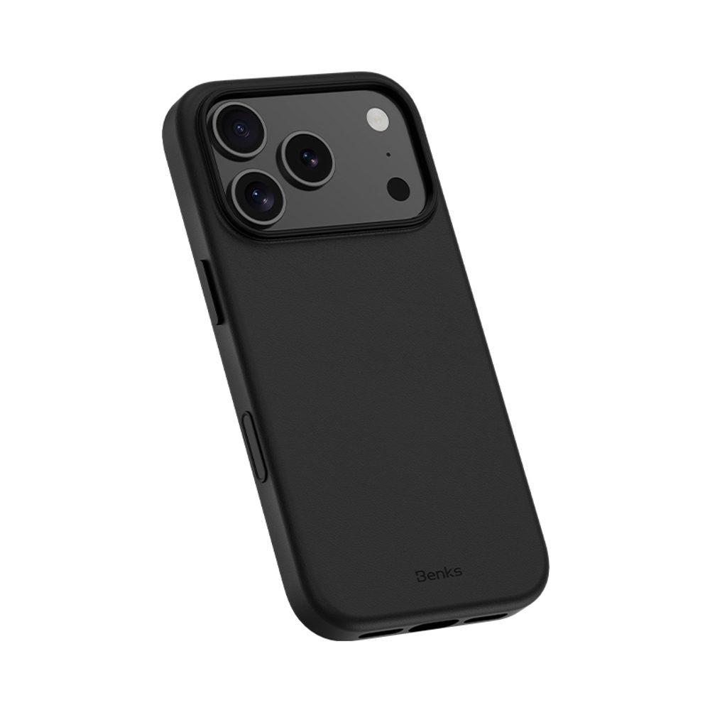 Benks Magnetic Vita Pro silikónové puzdro, iPhone 17 Pro, čierne