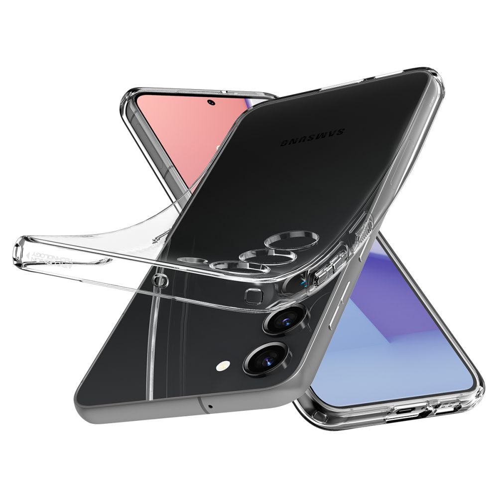 Spigen Liquid Crystal Telefontok, Samsung Galaxy S23 Plus, Crystal Clear