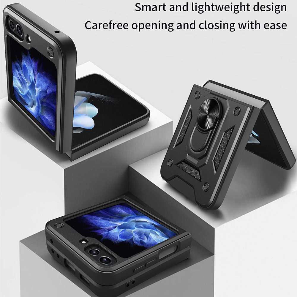 Techsuit CamShield, Samsung Galaxy Z Flip 5, črna