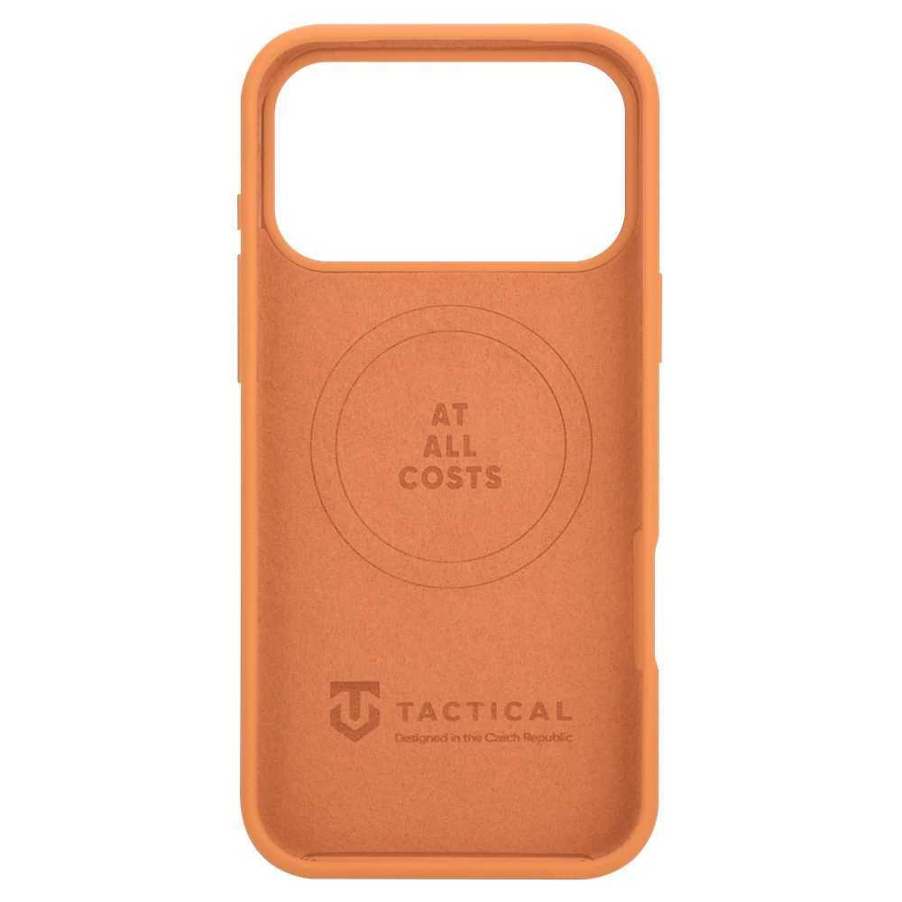 Tactical MagForce Velvet Smoothie kryt, iPhone 17 Pro Max, oranžový