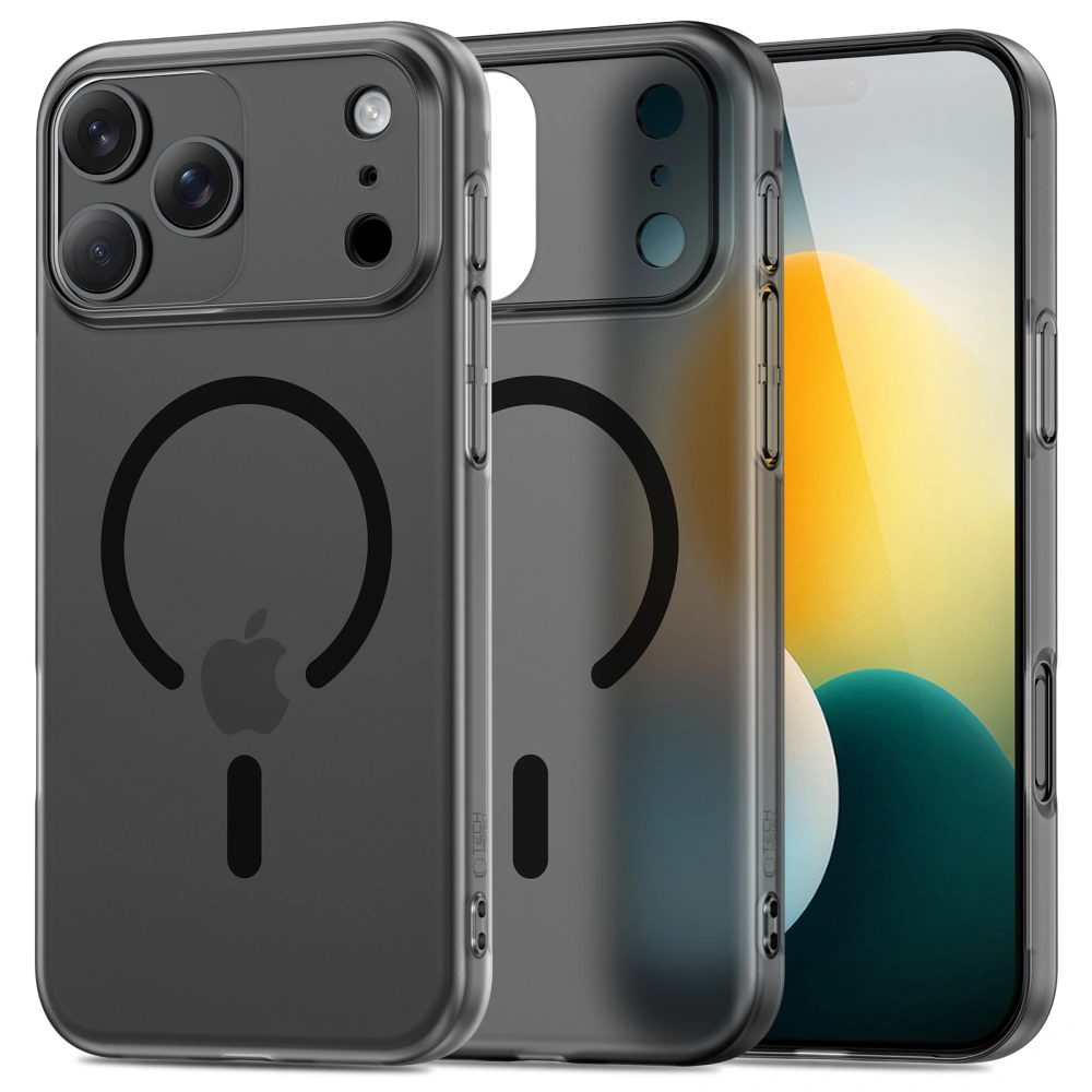 Levně Tech-Protect MagSlim MagSafe, iPhone 17 Pro Max, černý matný