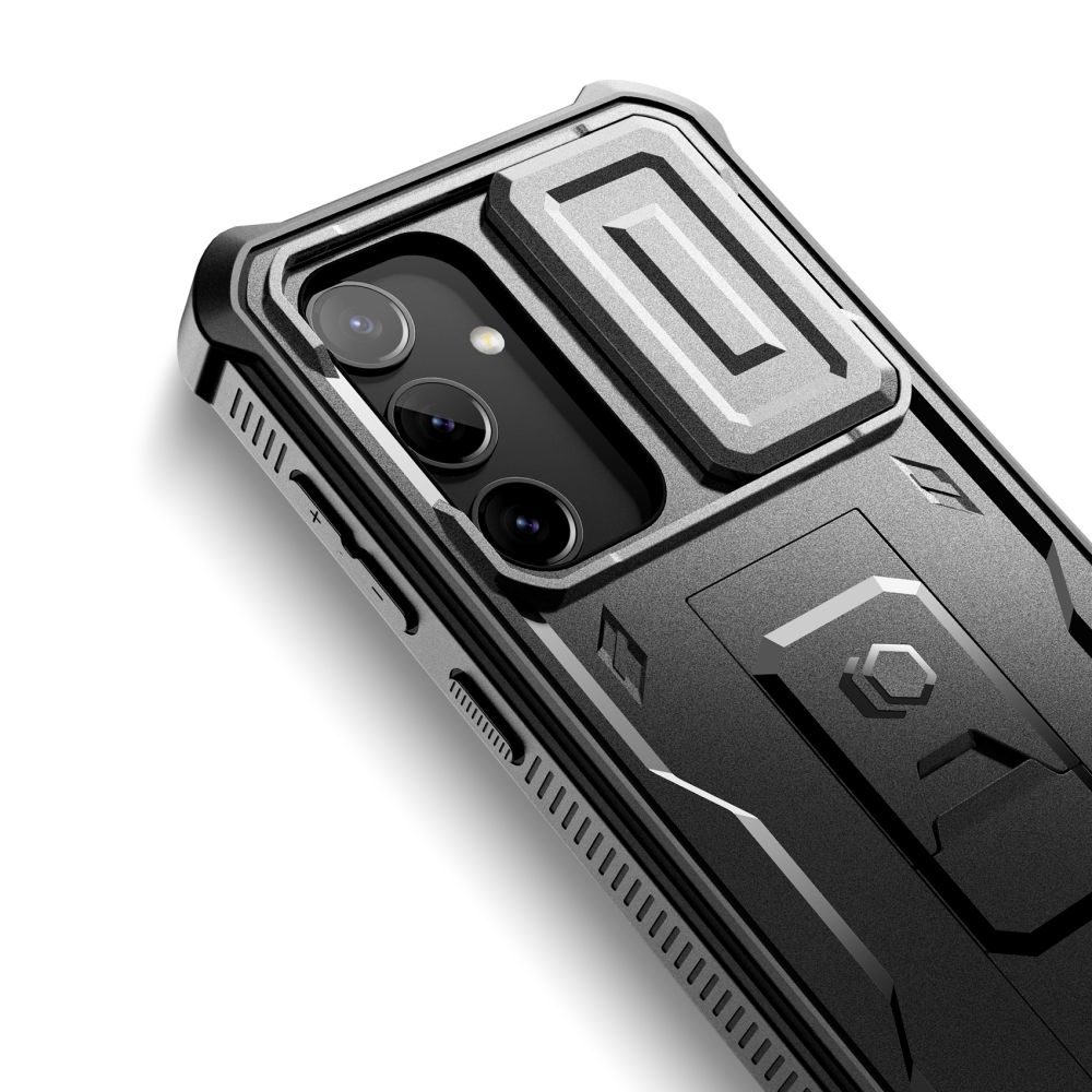 Tech-Protect Kevlar Cam+ Tok, Samsung Galaxy S24+ Plus, Fekete