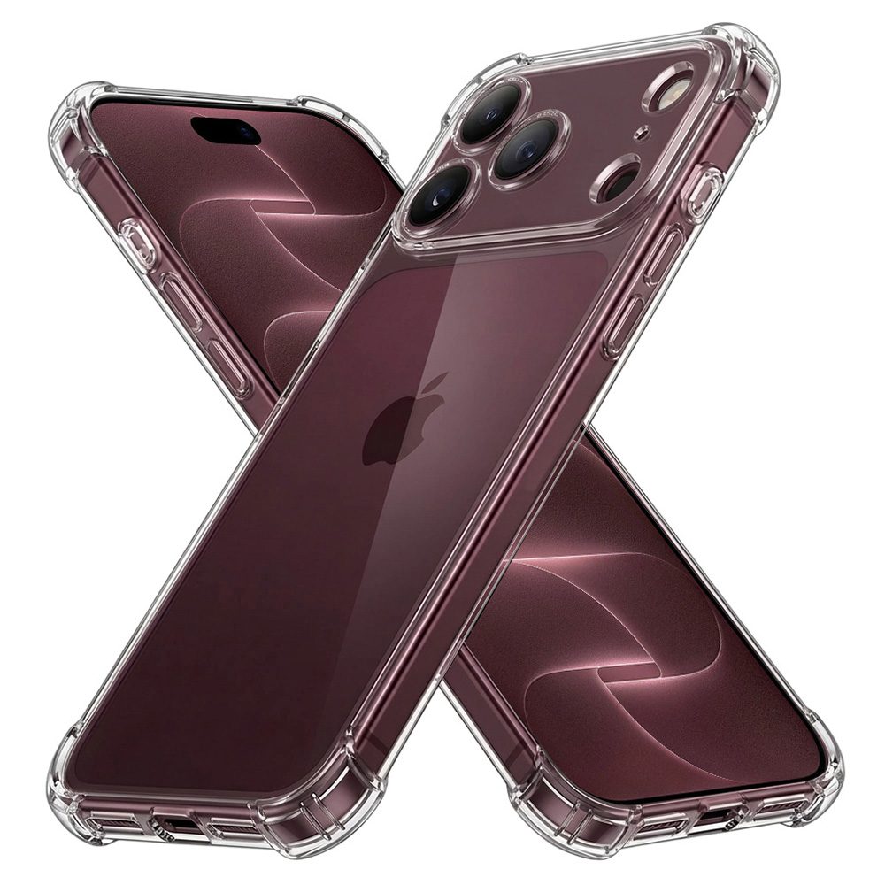 Husa transparentă Techsuit Shockproof, iPhone 17 Pro Max / 18 Pro Max