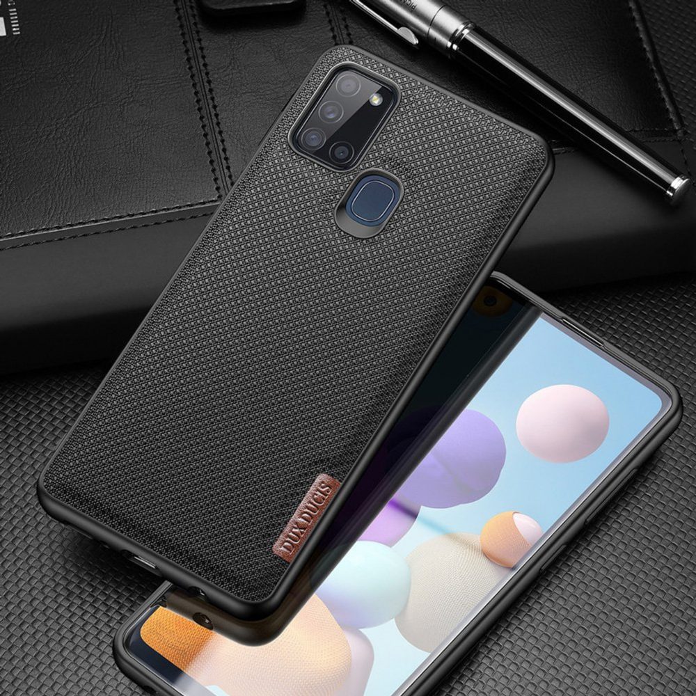 Dux Ducis Fino Case, Samsung Galaxy A12 / M12, Albastră