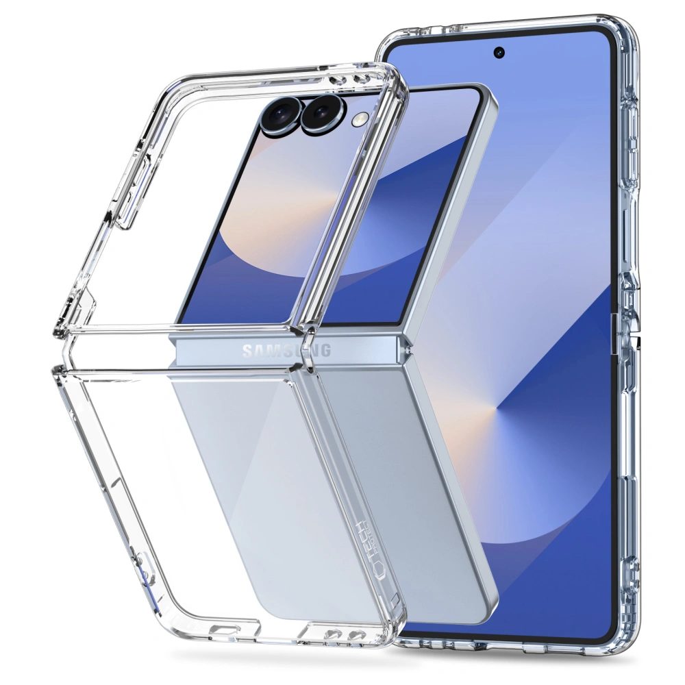 Levně Tech-Protect Flexair Hybrid, Samsung Galaxy Z Flip 7, průhledný