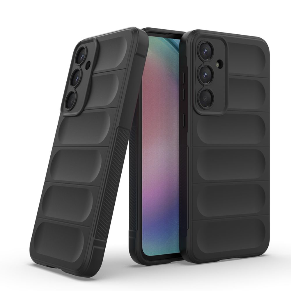 Levně Wency Magic Shield obal, Samsung Galaxy A55, černý