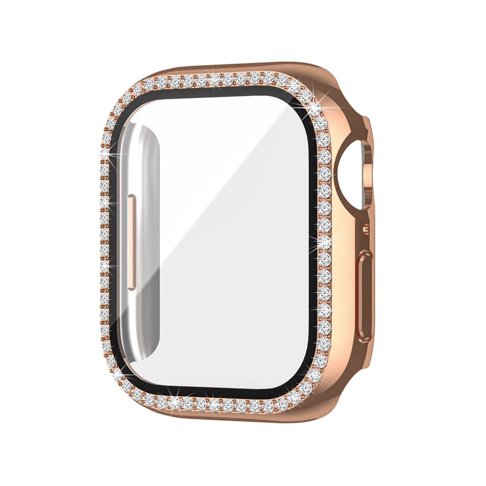 JP Watch case Diamond, Apple Watch 4 / 5 / 6 / SE, 44 mm, rose gold