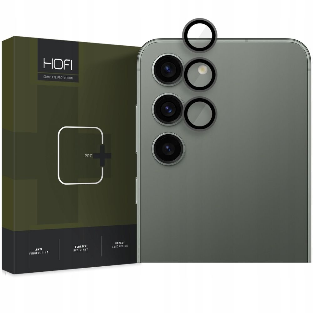 Hofi Camring Pro+, Sklíčko Pre šošovku Fotoaparátu, Samsung Galaxy S23 / S23 Plus, čierne