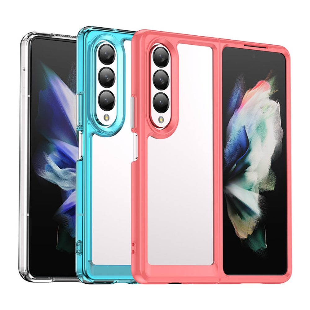 Outer Space Case Maska, Samsung Galaxy Z Fold 3, Plavi