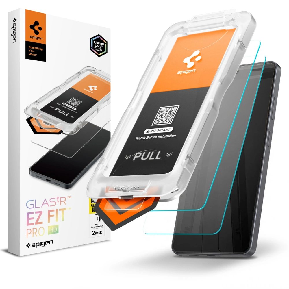 Levně Spigen Glas.TR EZ Fit Pro s aplikátorem, 2 kusy, Tvrzené sklo, Samsung Galaxy S26 Ultra