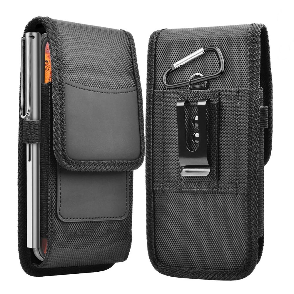 Techsuit Outdoorová brašna na telefon se zavěšením na opasek, L, 15 x 8 x 2,5 cm, 6", černá (TWB1)