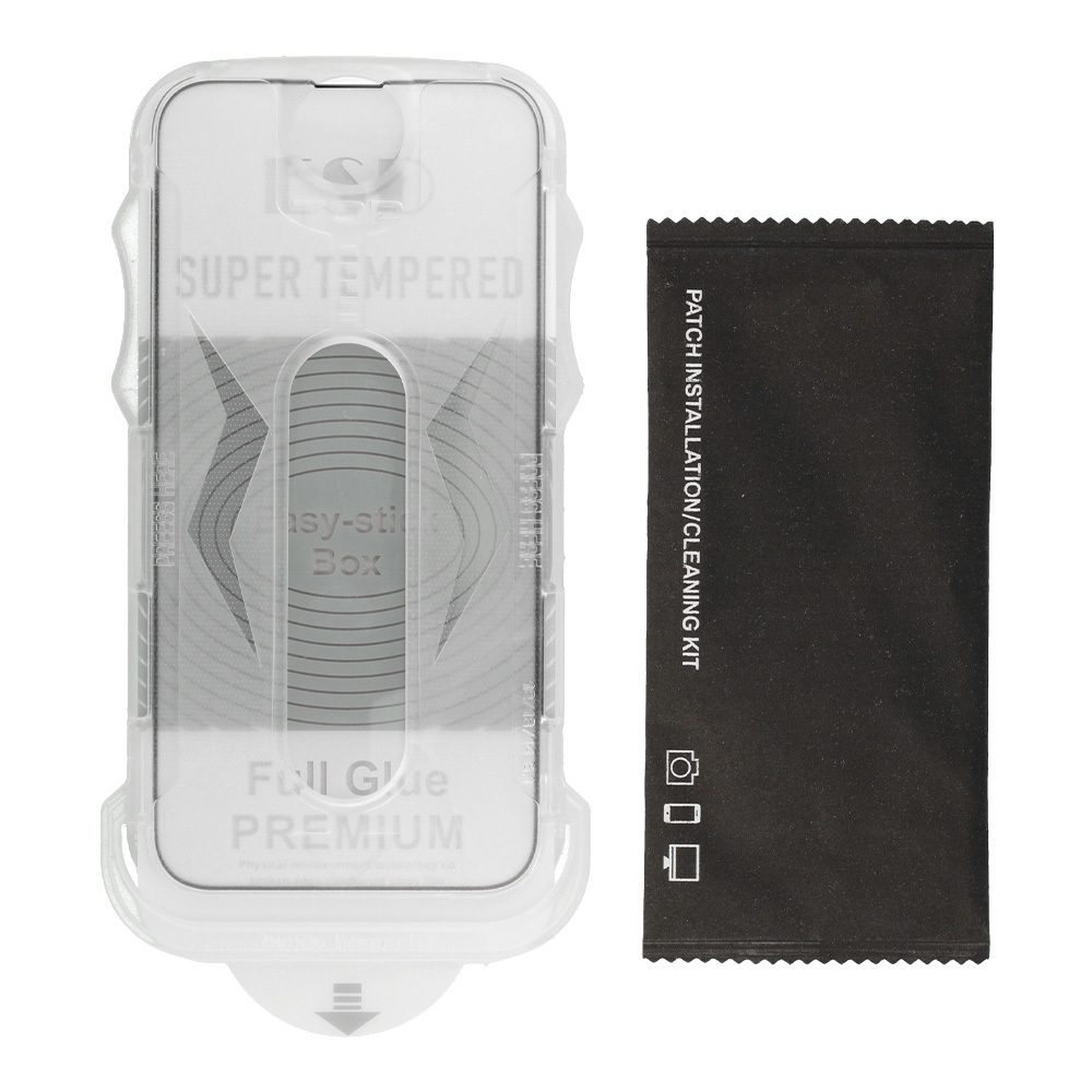 Zaščitno Kaljeno Steklo Full Glue Easy-Stick Z Aplikatorjem, IPhone 11 Pro Max