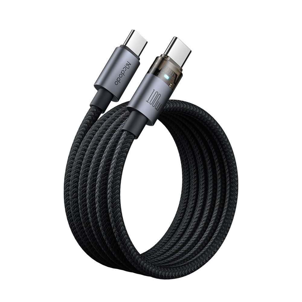Mcdodo kábel USB-C - USB-C (CA-5580), 100 W, 1,2 m, čierny