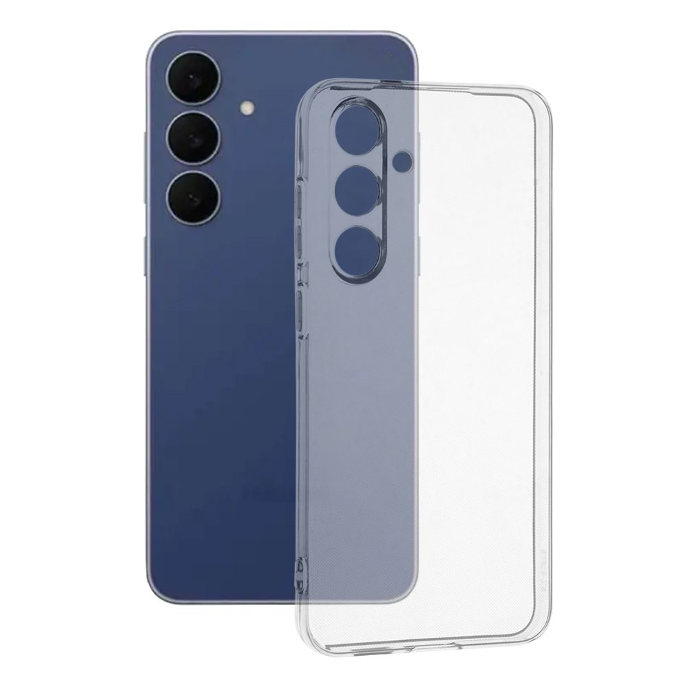 Levně Techsuit Clear Silicone, Samsung Galaxy S25 FE