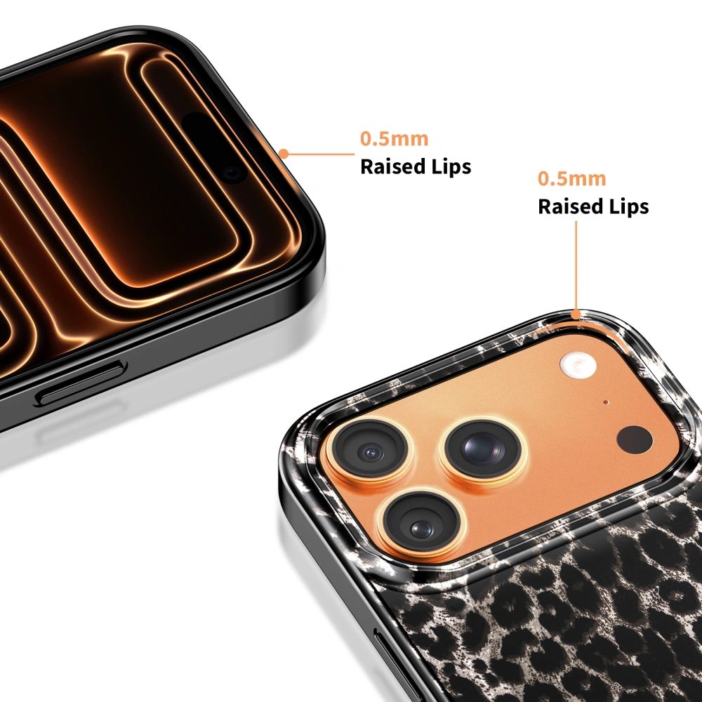 Tech-Protect Lamano MagSafe obal, iPhone 17 Pro Max, leopard