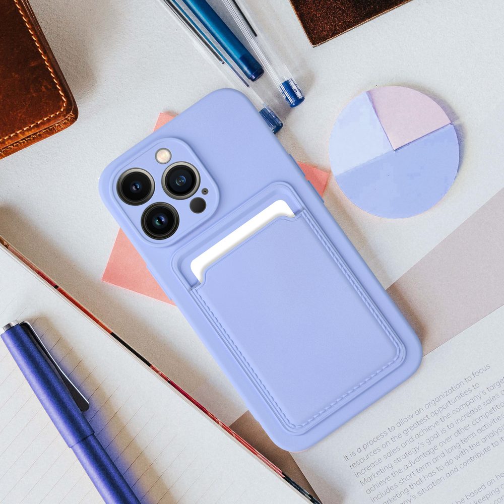 Husă Card Case, Xiaomi Redmi Note 12 Pro 5G, Violet