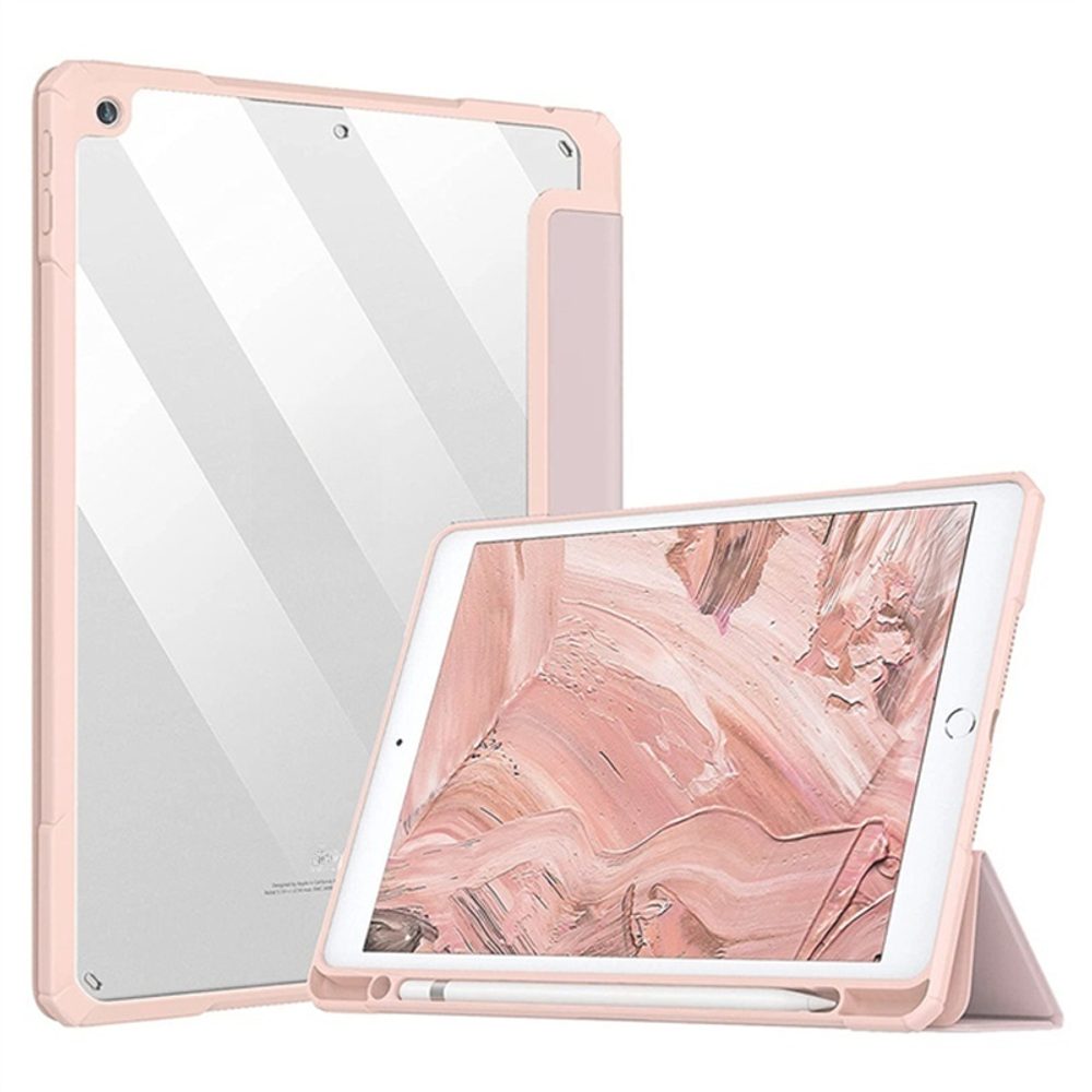 JP Smart case Pen Elegant pouzdro na tablet, iPad 10.2, 2019 / 2020 / 2021 (iPad 7 / 8 / 9), růžové