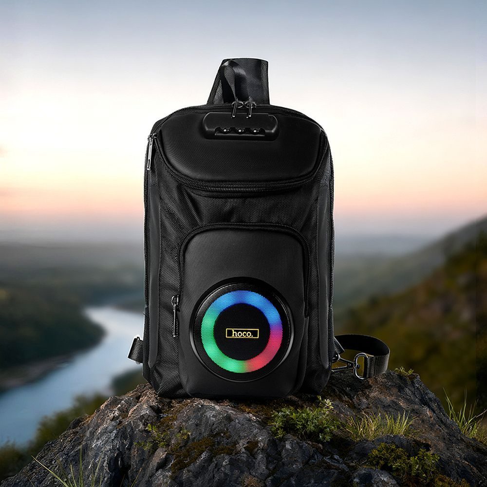 Hoco HC42 Bluetooth reproduktor v tvare batohu, 6L, čierny