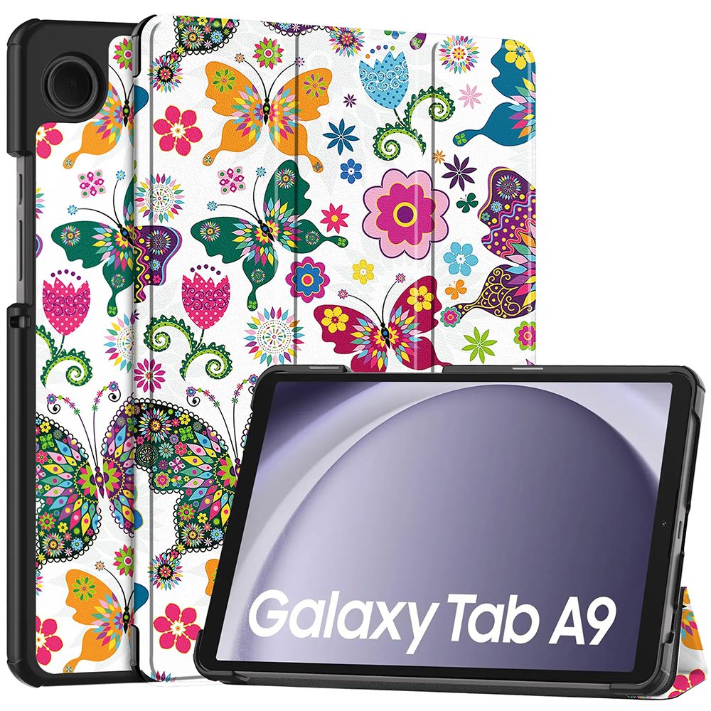 Techsuit FoldPro, Samsung Galaxy Tab A9, Butterfly