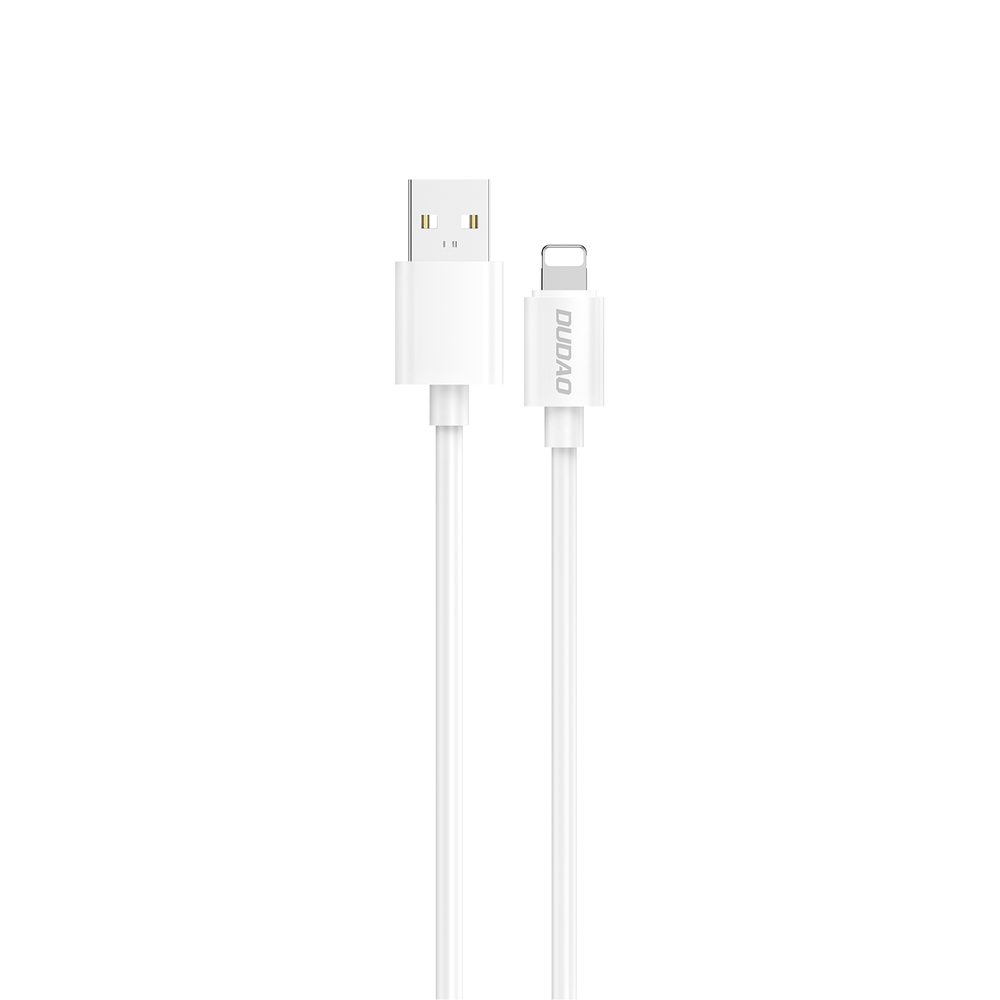 Dudao L4L kábel USB-A - Lightning, 2,1A, 2 m, biely