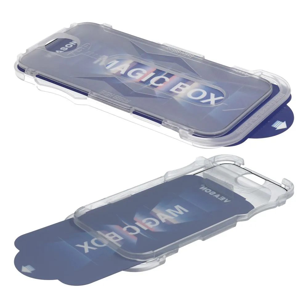 6D Pro Veason Edzett üveg, Egyszerű Telepítéssel, IPhone 14 Pro Max, Fekete