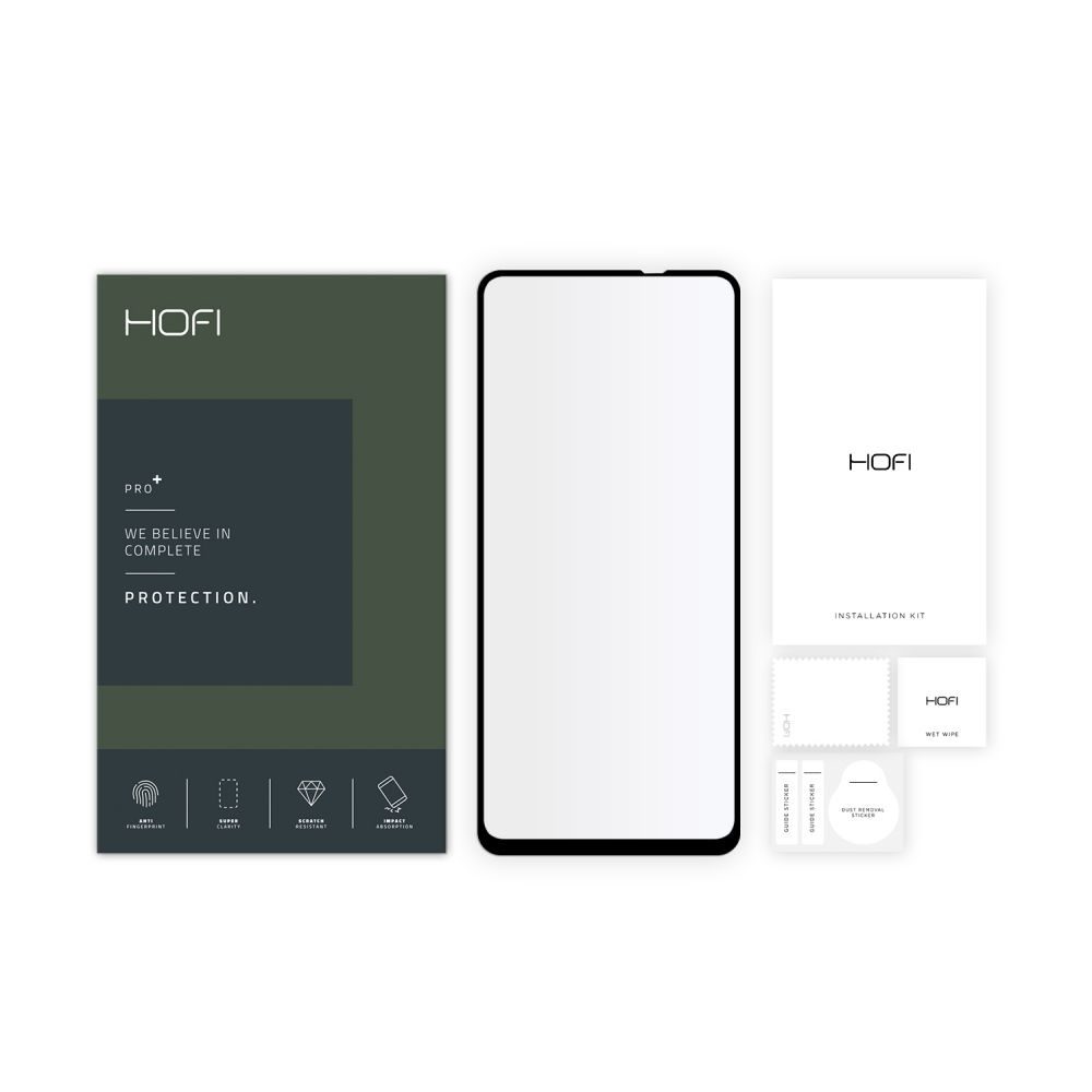 Hofi Pro+ Folie De Sticlă Securizată, Xiaomi Redmi Note 11 / 11S, Negru