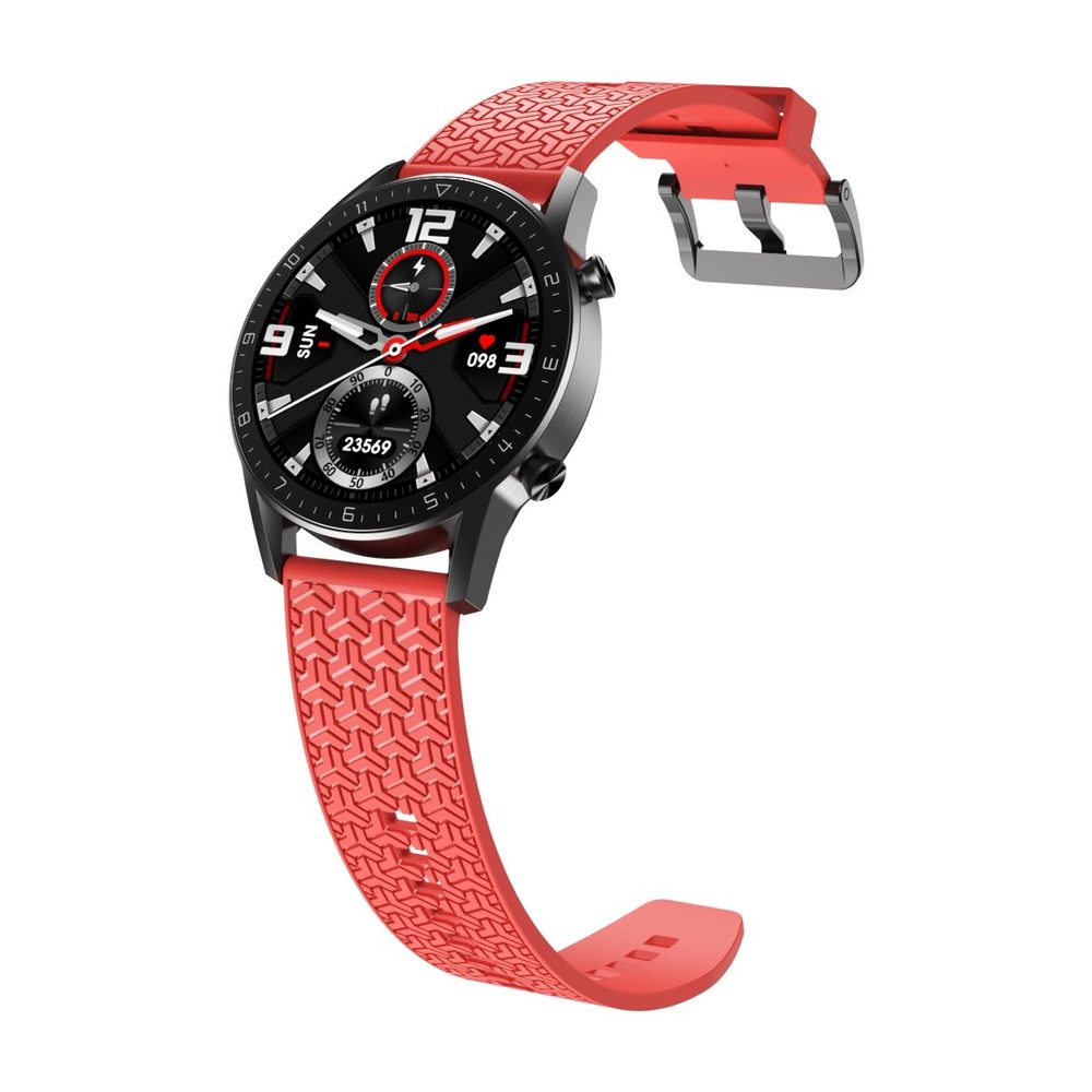 Strap Y řemínek Pro Hodinky Samsung Galaxy Watch 46mm, červený
