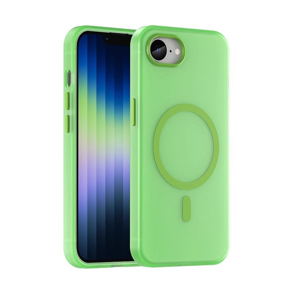Levně Neon MagSafe Case, iPhone 7, 8, SE 2020 / 2022, zelený