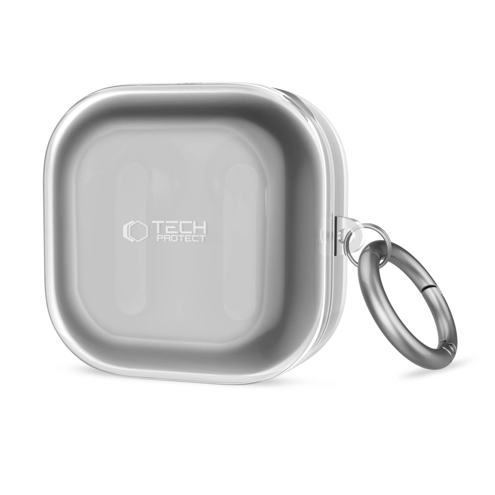 Levně Tech-Protect FlexAir pouzdro, Samsung Galaxy Buds 4 / 4 Pro, průhledné