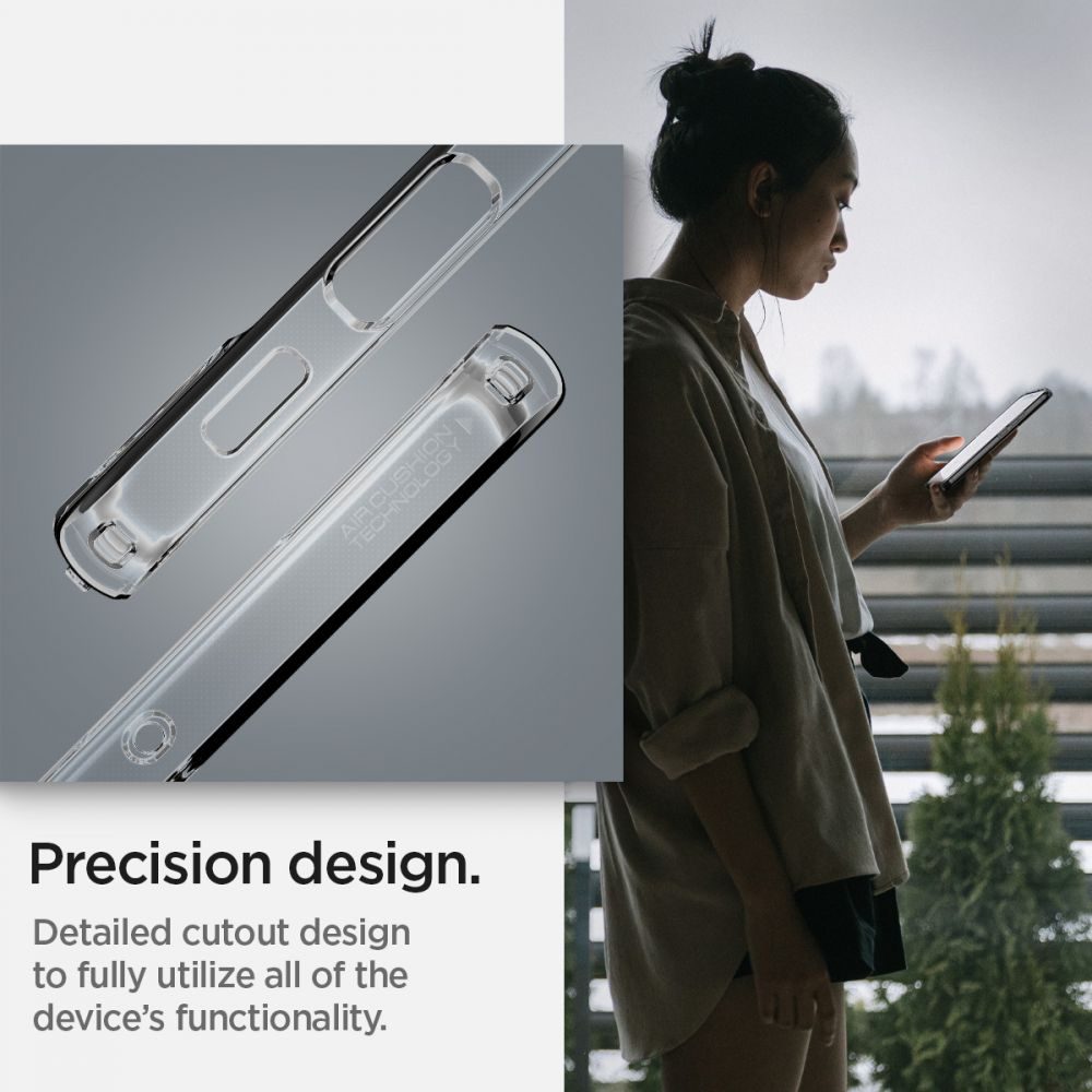 Spigen Liquid Crystal Carcasă Pentru Mobil, Samsung Galaxy S22, Crystal Clear