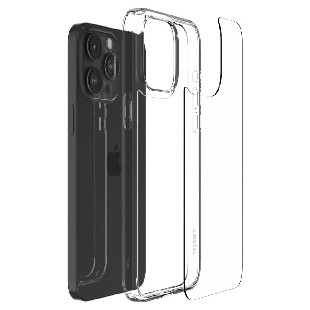 Spigen Airskin Hybrid Maska, IPhone 15 Pro Max, Prozirna