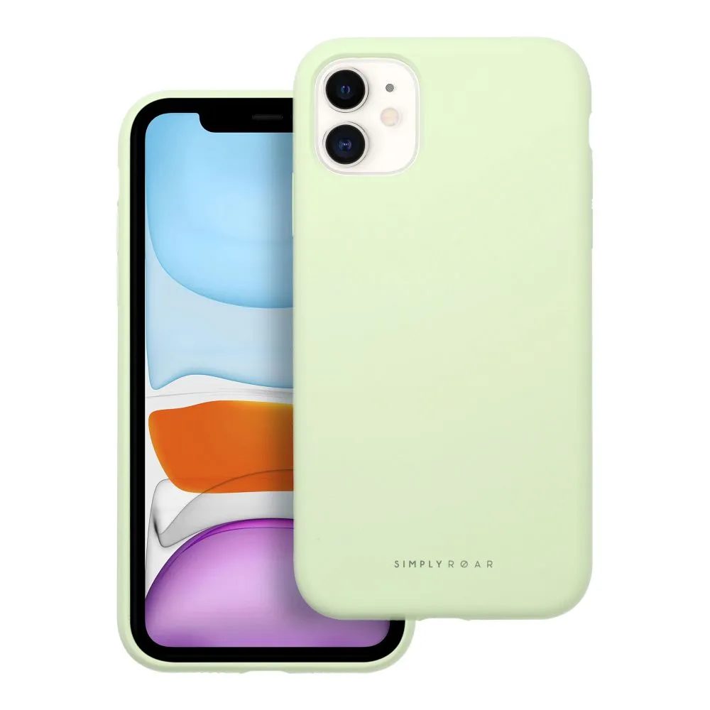 Roar Cloud-Skin, IPhone 11, Svetlo Zelen