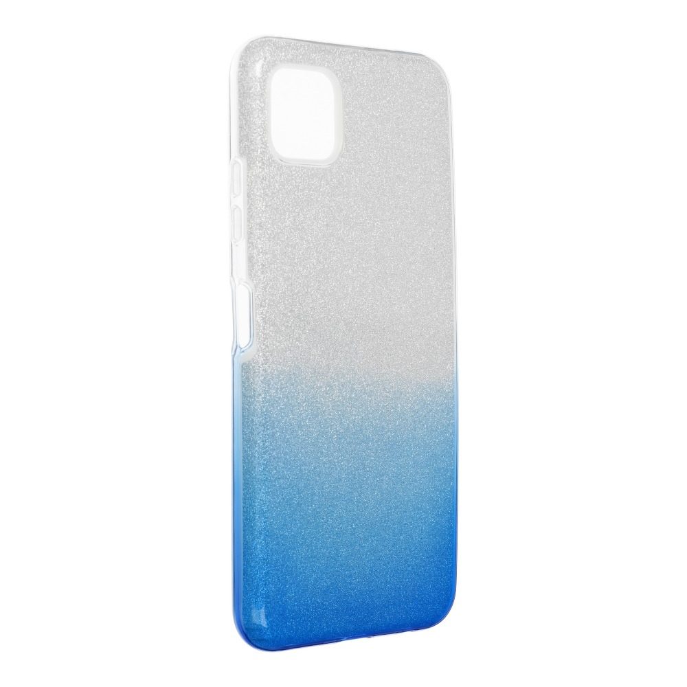 Husă Forcell Shining, Samsung Galaxy A22 5G, Albastru Argintie