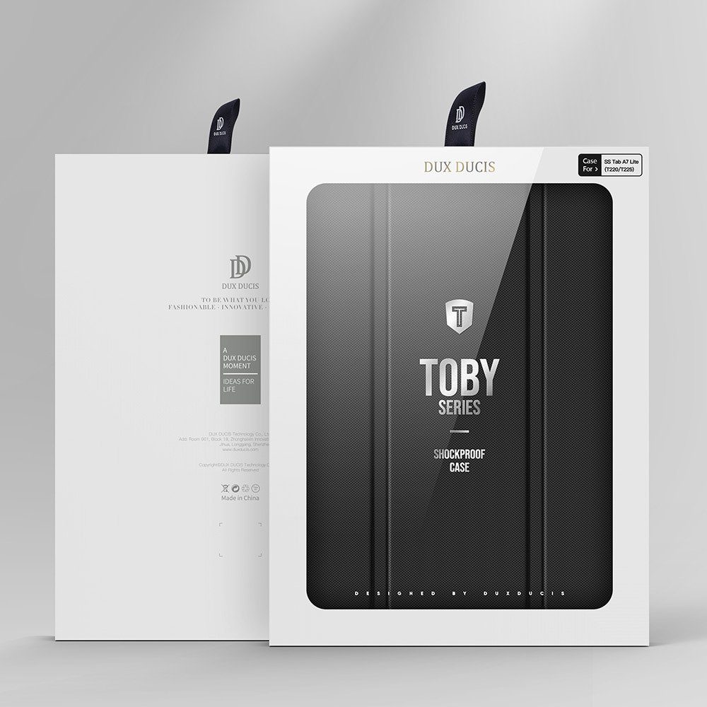 Dux Ducis Toby Puzdro Pre Samsung Galaxy Tab Tab A7 10.4'' 2020, čierne