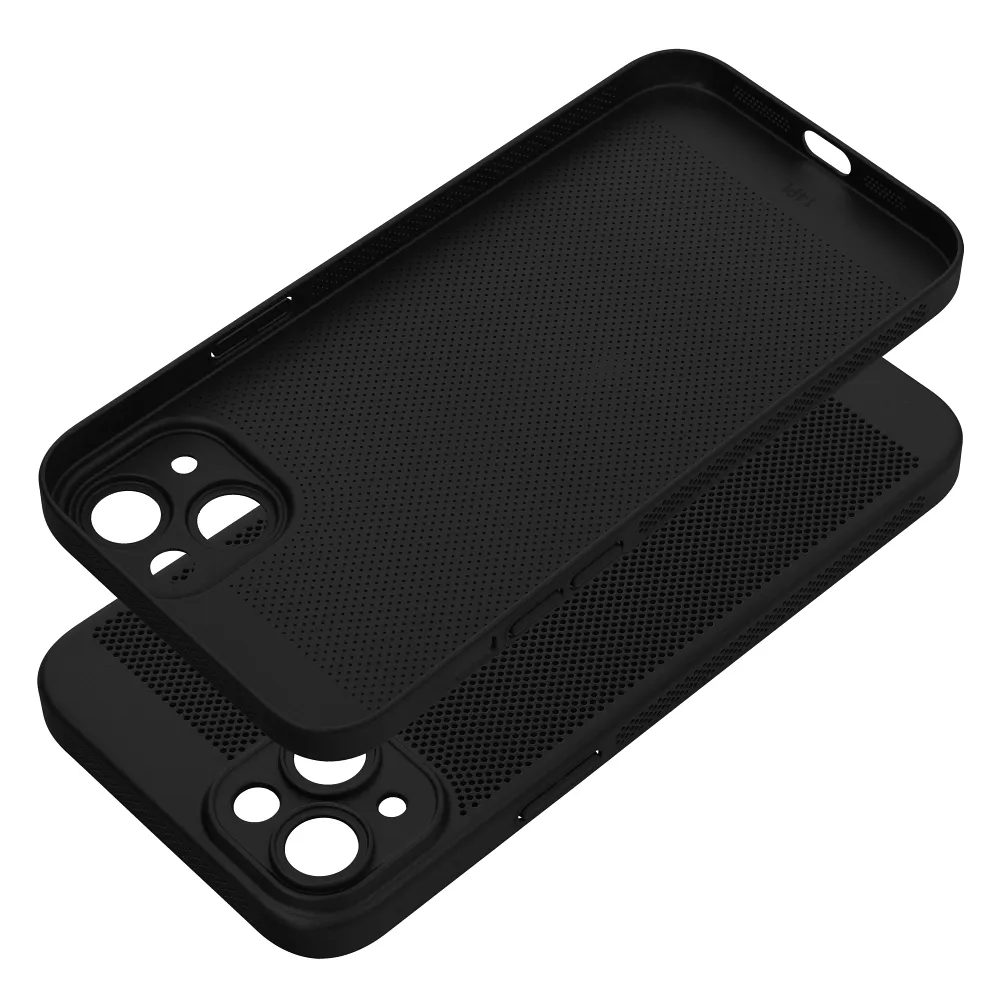 Breezy Case, Xiaomi Redmi 12 4G / 12 5G, Fekete