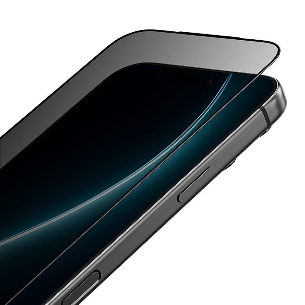 Benks Tvrdené sklo Ultra Shield Privacy, iPhone 16 Pro / 17, čierne