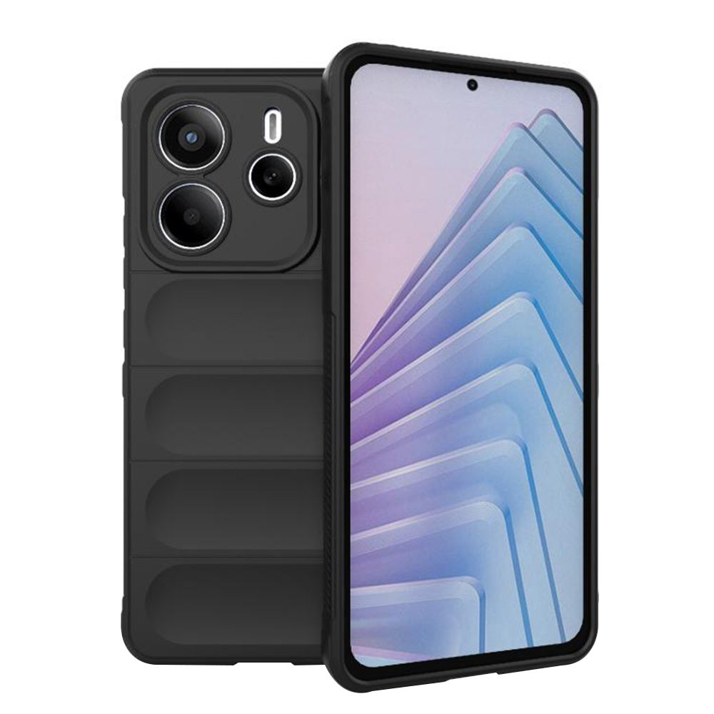 Levně Magic Shield obal, Xiaomi Redmi Note 14 5G, černý