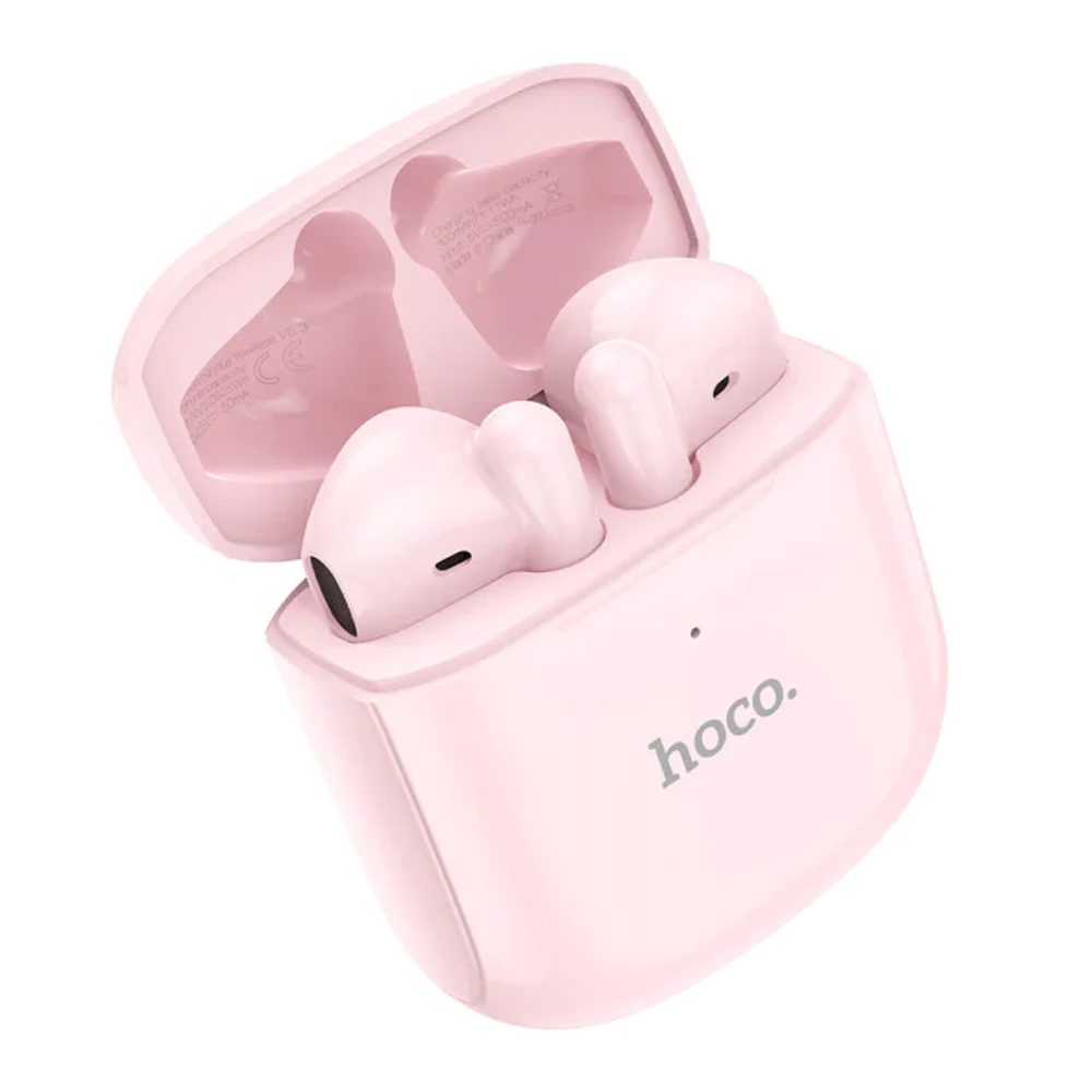 Hoco EW19 Plus Delighted Brezžične Slušalke Bluetooth TWS, Roza