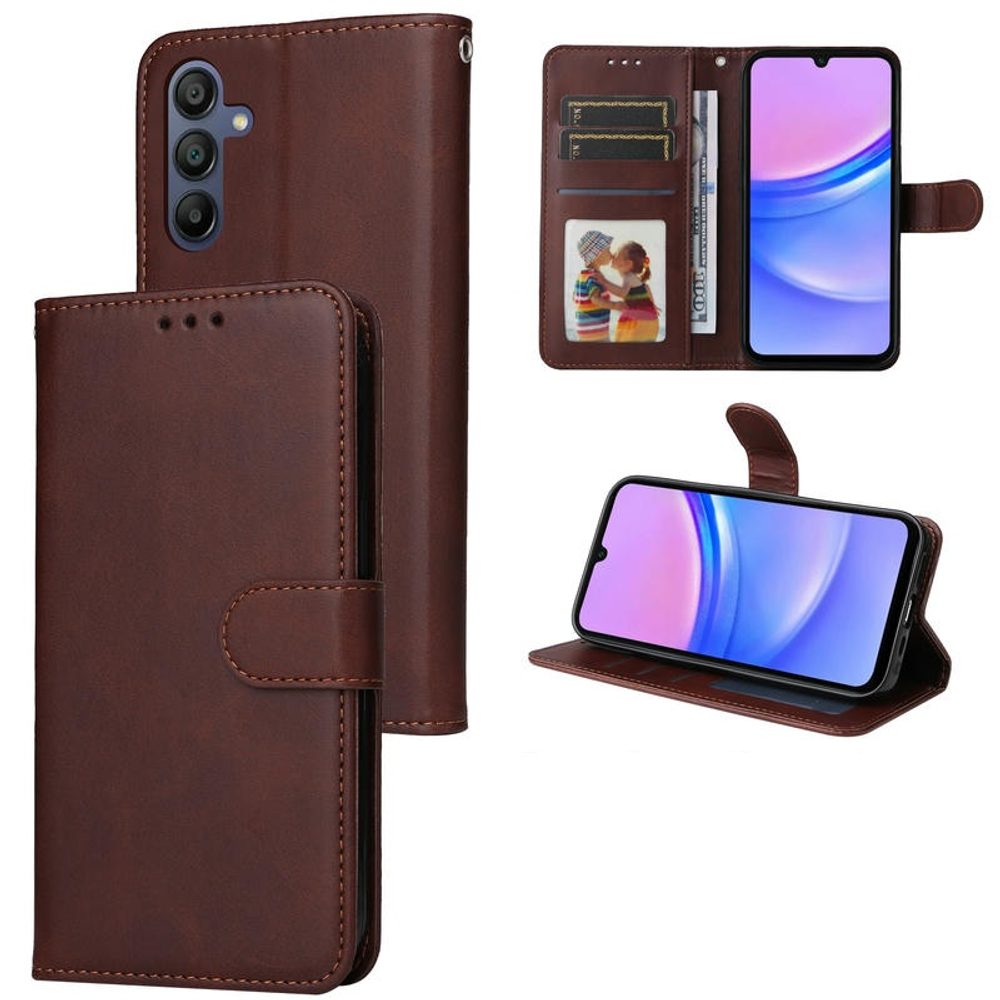 Levně Magnet Case, Samsung Galaxy A17, hnědý