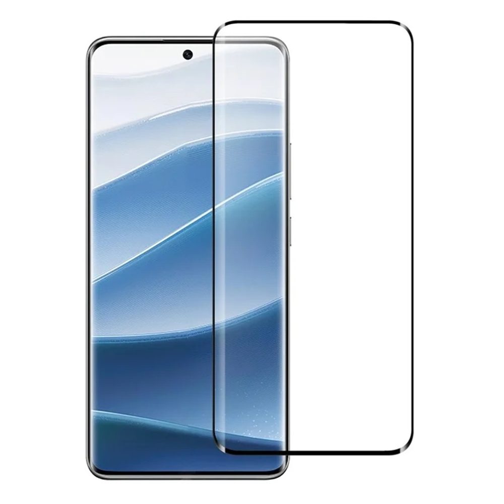 5D Tvrzené sklo pro Xiaomi Redmi Note 14 Pro 5G, černé