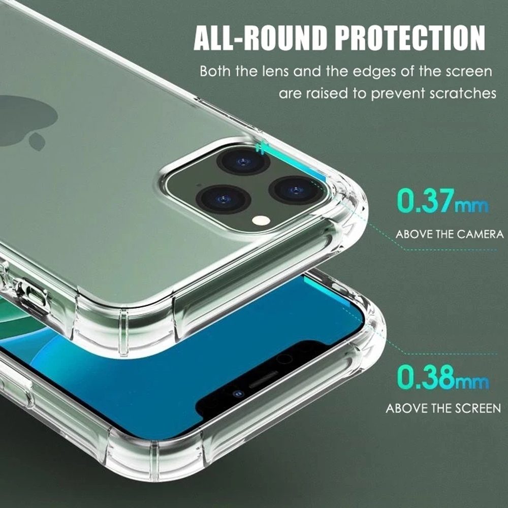 Techsuit Shockproof Průhledný Obal, IPhone 15 Pro