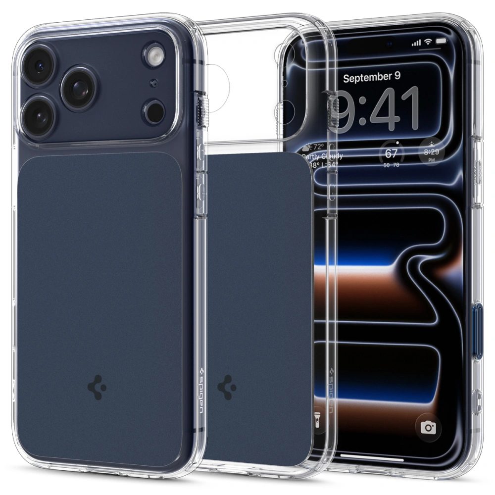 Levně Spigen Ultra Hybrid ”T” Mag s MagSafe, iPhone 17 Pro Max, modrý