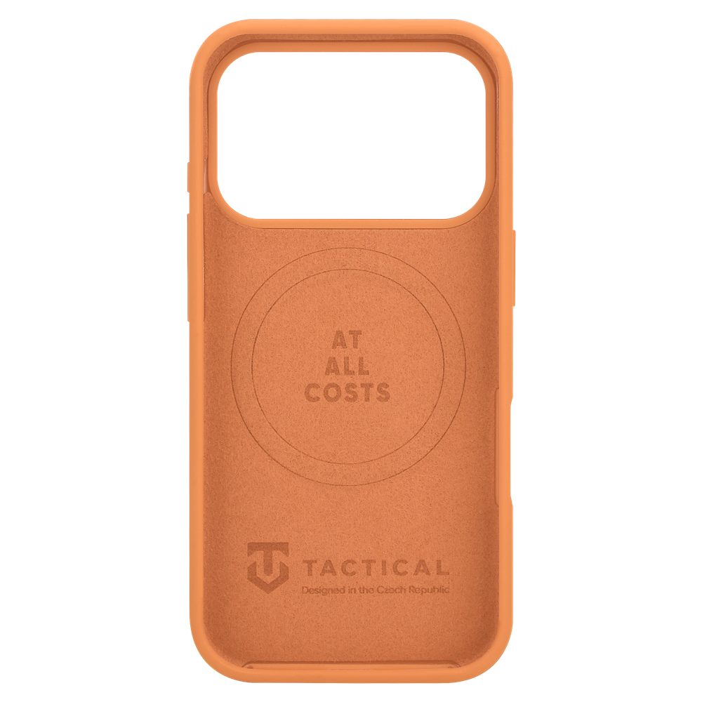 Tactical MagForce Velvet Smoothie kryt, iPhone 17 Pro, oranžový