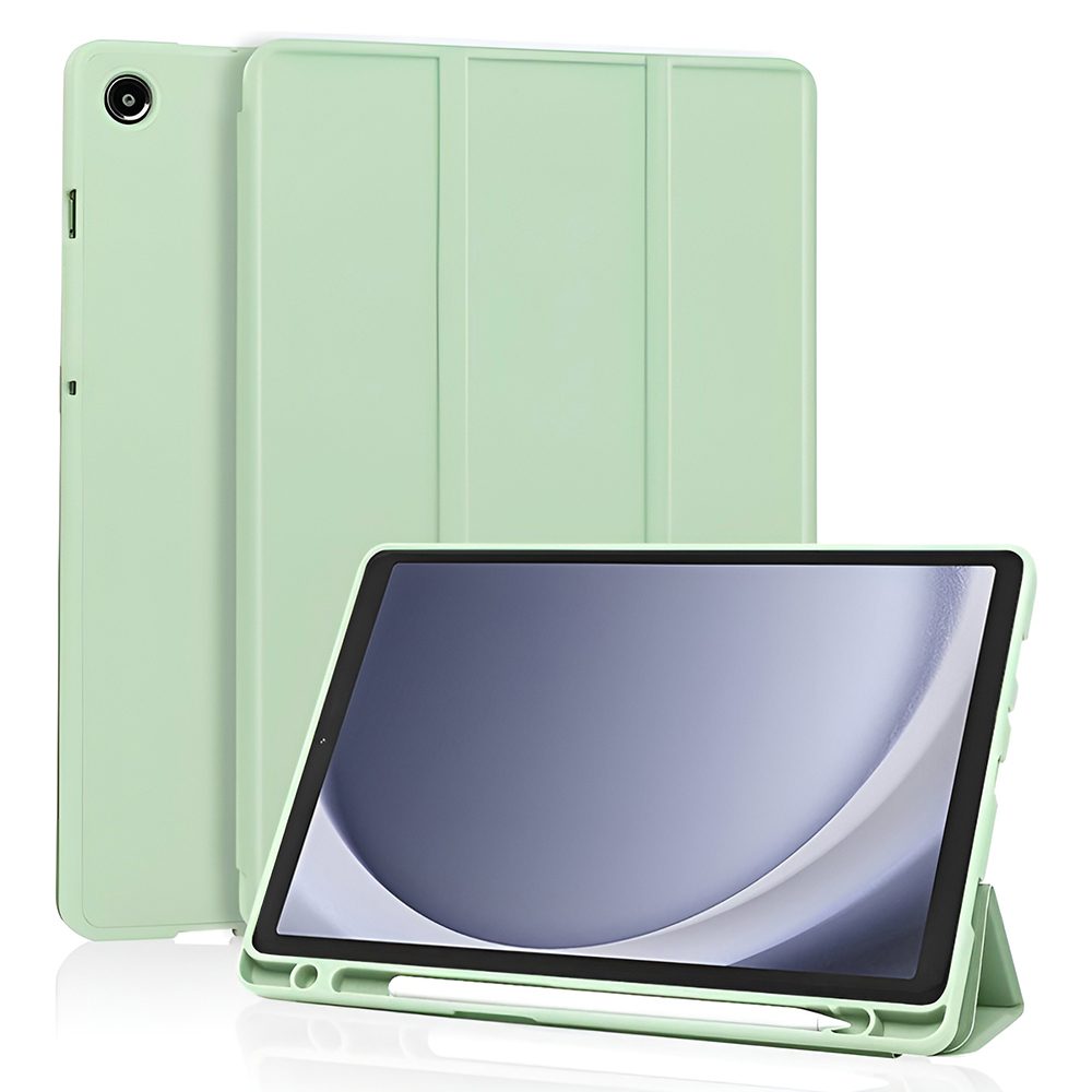 Levně Techsuit Flex Trifold pouzdro, Samsung Galaxy Tab A11 / A9, světle zelené