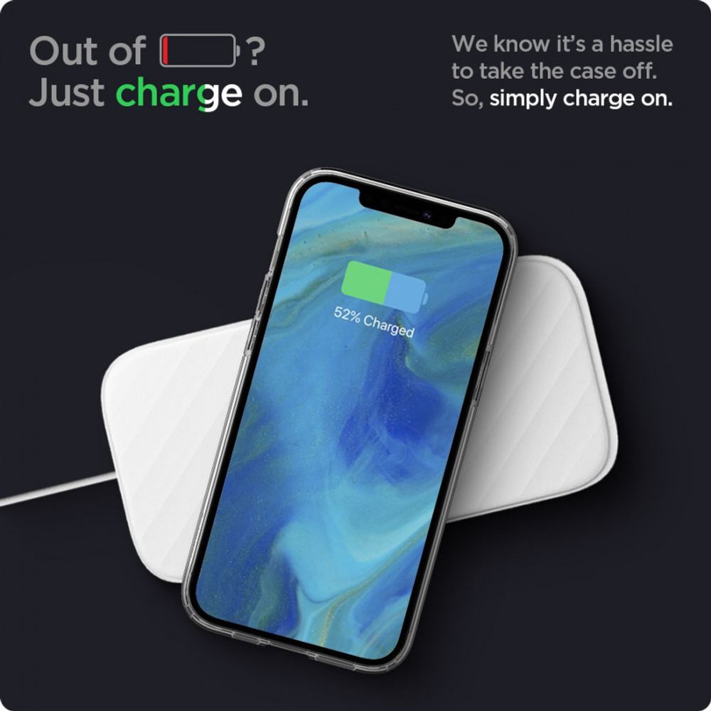 Spigen Ultra Hybrid Kryt Na Mobil, IPhone 12 / 12 Pro, čirý