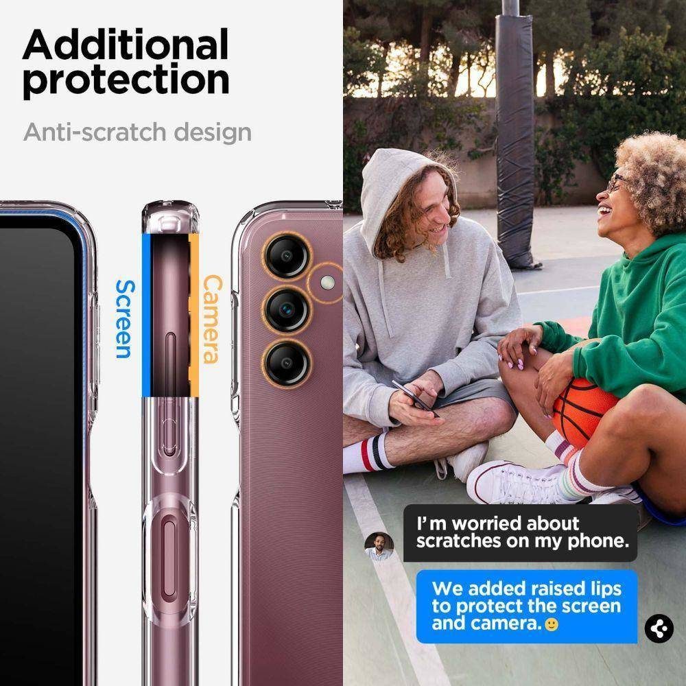 Spigen Liquid Crystal Carcasă Pentru Mobil, Samsung Galaxy A14 5G, Crystal Clear