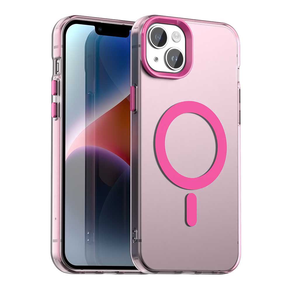 Techsuit CandyCase MagSafe, iPhone 14, roz