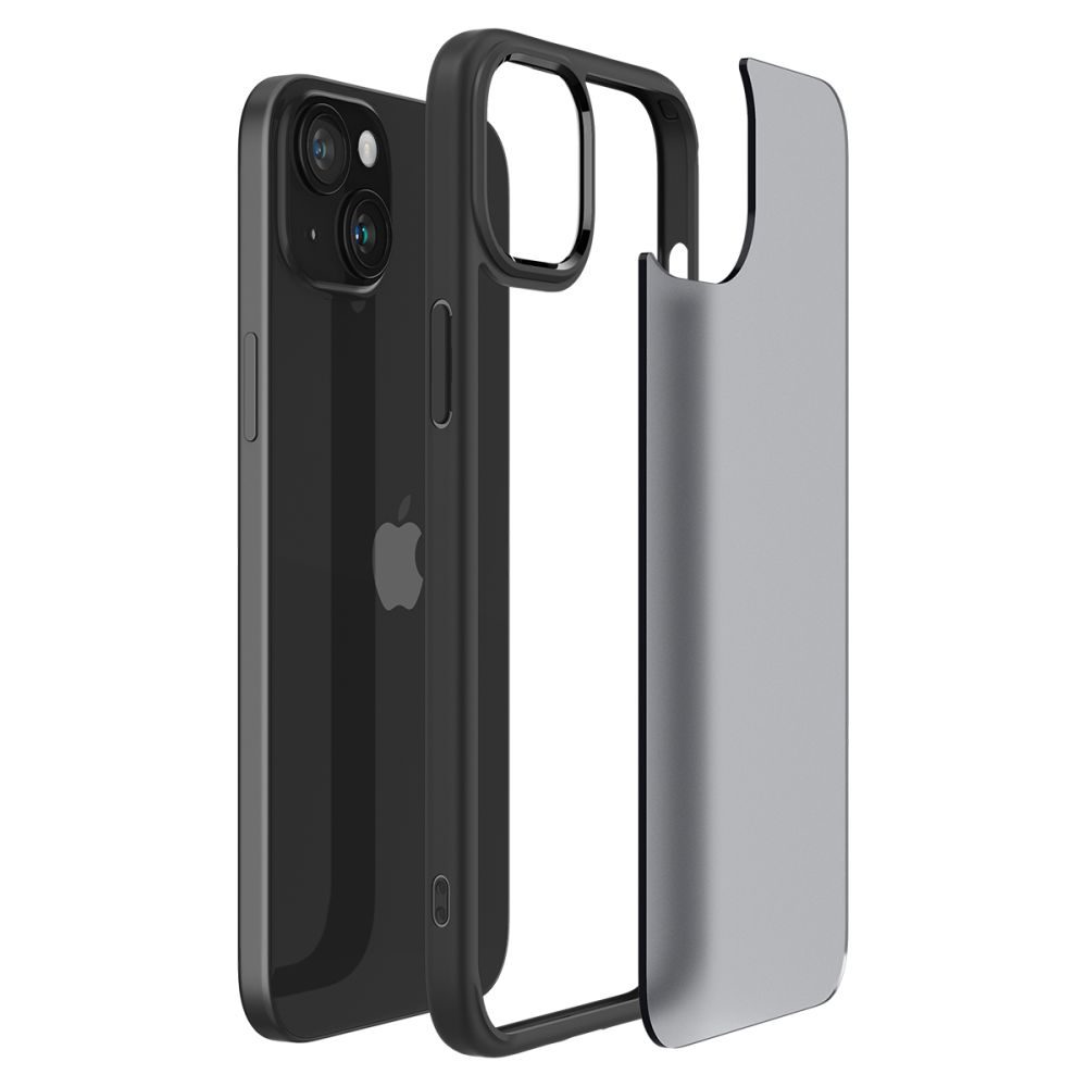 Spigen Ultra Hybrid Carcasă Hibrid Pentru Mobil, IPhone 15, Frost Black