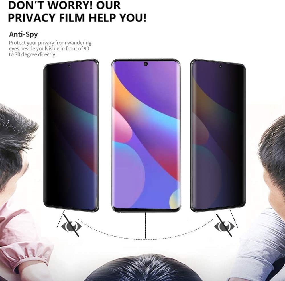 Privacy 5D Zaščitno Kaljeno Steklo, Samsung Galaxy S21 FE